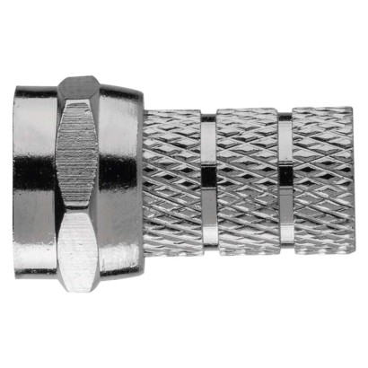 Konektor F vidlica pre koax 3C2V, 10ks