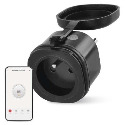 Gniazdo WiFi GoSmart IP44 IP-3005F