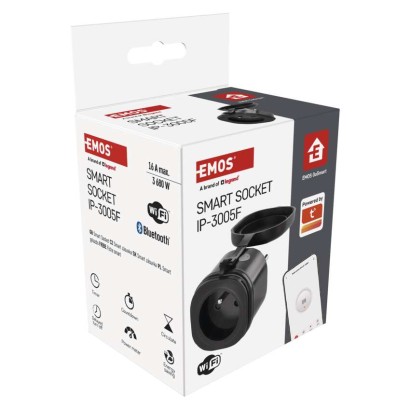 Gniazdo WiFi GoSmart IP44 IP-3005F