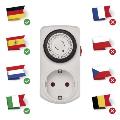 #MECHANICAL TIMER P5523N SCHUKO