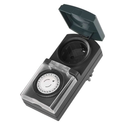 EMOS Mechanikus időkapcsoló P5526 IP44 SCHUKO