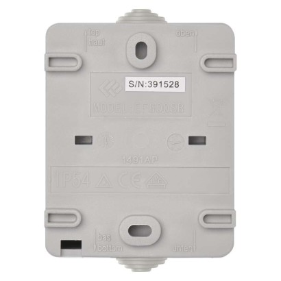 1× Kreuzschalter IP54