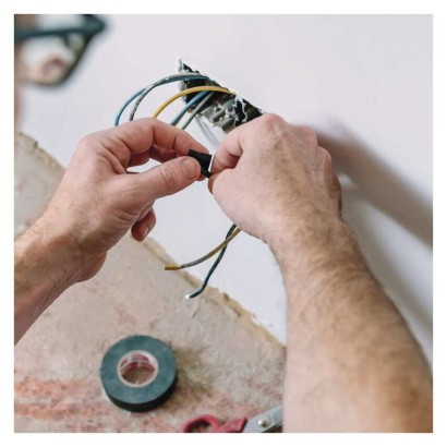 Izolačná páska PVC 19mm / 20m červená, 10ks