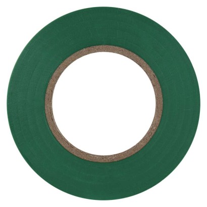 Izolační páska PVC 19mm / 20m zelená, 10 ks