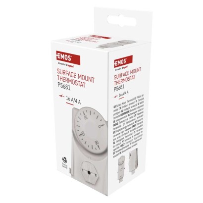 Příložný manuální termostat P5681