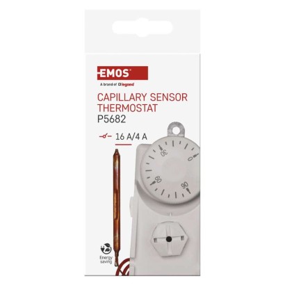 Příložný manuální kapilárový termostat P5682