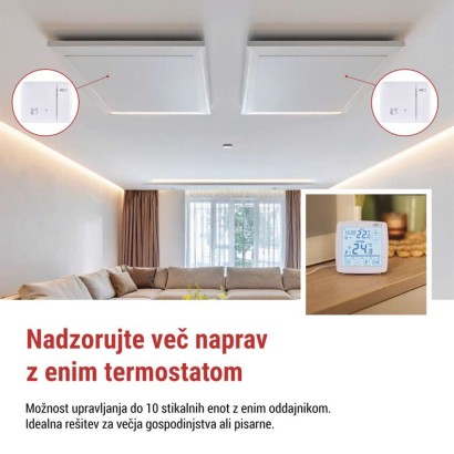 Sobni brezžični WiFi GoSmart termostat P56S11 s programiranjem