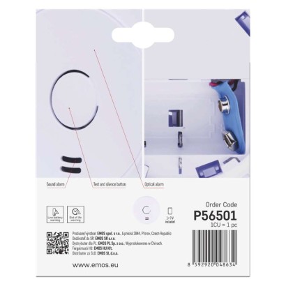 Detektor kouře GS536-H01