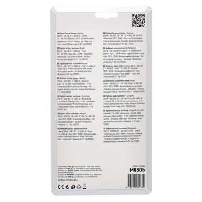 EMOS Lakatfogó multiméter MD-310C