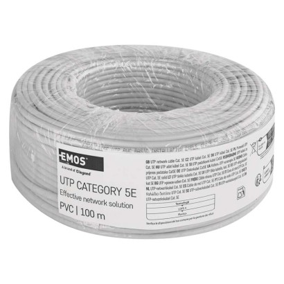 Kabel UTP Cat5e PVC Basic, 100m