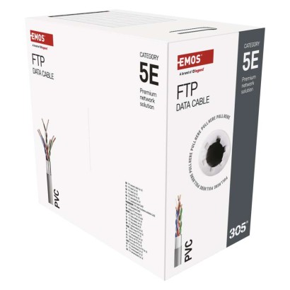 Datový kábel FTP 5E, 305m