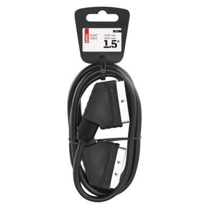 AV kabelis SCART/vīrišķais – SCART/vīrišķais, 1,5 m