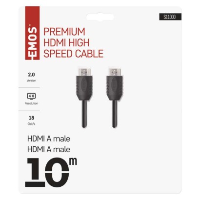 HDMI 2.0 high speed kábel A vidlica – A vidlica 10m