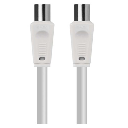 Antenas koaksiālais kabelis, ekranēts, 1,25 m, – taisns