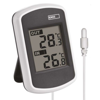 Digitális hőmérő, vezetékes érzékelővel E0041