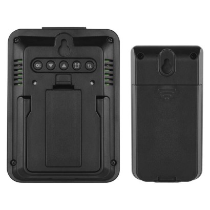 Digitální teploměr, bezdrátové čidlo, budík E8636