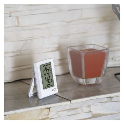 Termometr z higrometrem E0345, czujnik bezprzewodowy 