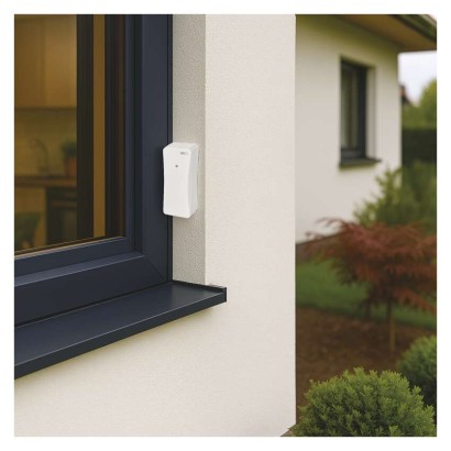 Digitális hőmérő páratartalom-mérővel, vezeték nélküli érzékelővel, óra, dátum E0558W