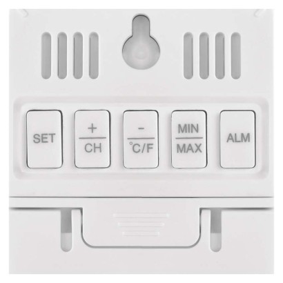 Digitális hőmérő páratartalom-mérővel, vezeték nélküli érzékelővel, óra, dátum E0558W