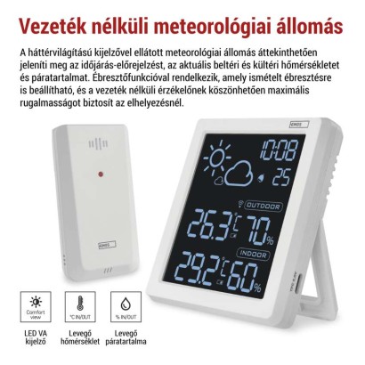 EMOS Meteorológiai állomás E8647W