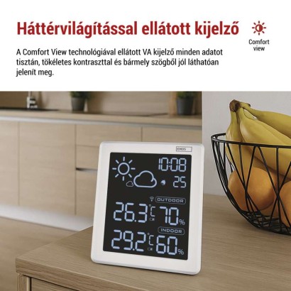 EMOS Meteorológiai állomás E8647W