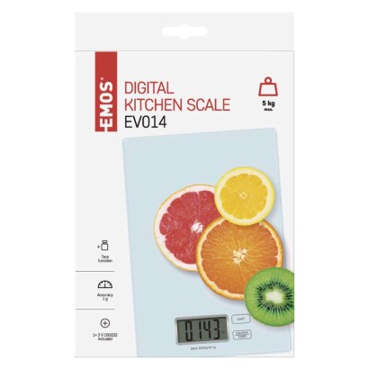 Digitálna kuchynská váha EV014, biela