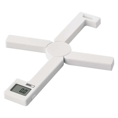 Digitale klappbare Küchenwaage EV028, weiß