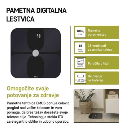 GoSmart Digitalna osebna tehtnica EV112