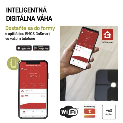 GoSmart Digitálna osobná váha EV112