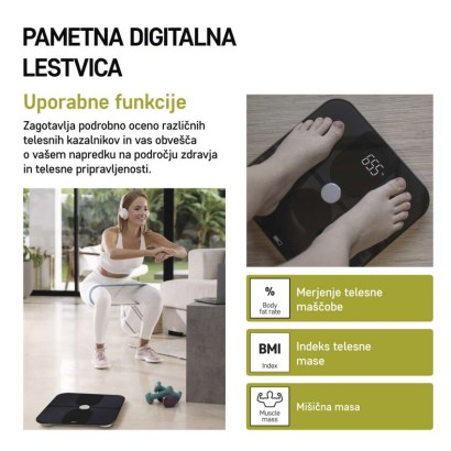 GoSmart Digitalna osebna tehtnica EV112