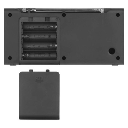 Přenosné rádio s Bluetooth, DAB / DAB+ / FM, černé