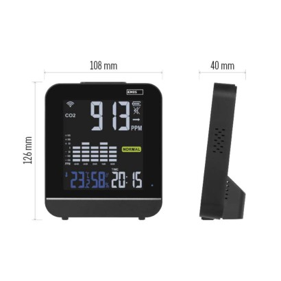 GoSmart Monitor jakości powietrza E30300 z WiFi