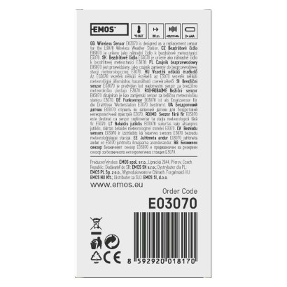 Czujnik bezprzewodowy E03070