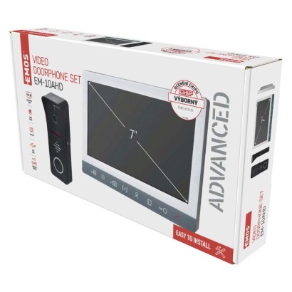 Videonamruņa komplekts EM-10AHD ar elektroniski atveramu/aizveramu slēdzeni