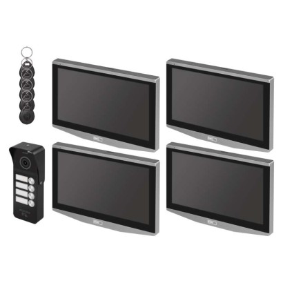 GoSmart Zestaw wideodomofonowy IP-750 dla 4 abonentów