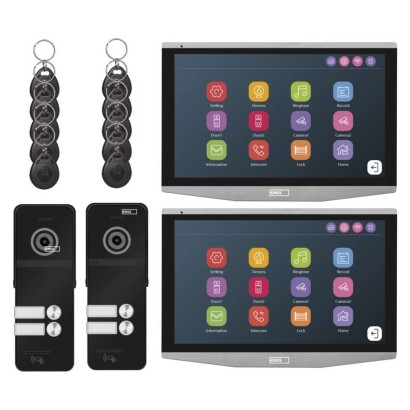 Sada videotelefonu IP-750 se 2 vstupy pro 2 účastníky