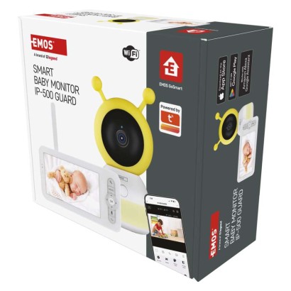 GoSmart Otočná dětská chůvička IP-500 GUARD s monitorem a WiFi