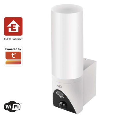 GoSmart Kamera zewnętrzna obrotowa IP-300 TORCH z WiFi i lampą, biała