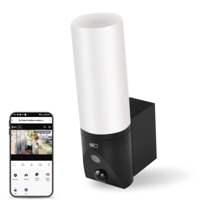 GoSmart Wifis kültéri forgatható kamera IP-300 TORCH világítással, fekete