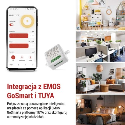 GoSmart Moduł ściemniacza IP-2111DZ, ZigBee, 1-kanałowy