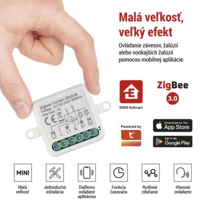 GoSmart modul motora IP-2121CZ, ZigBee, 1-kanálový