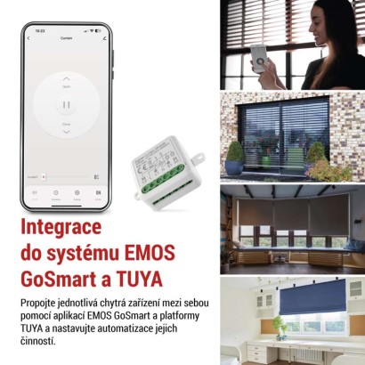 GoSmart modul motorický IP-2121CZ, ZigBee, 1-kanálový