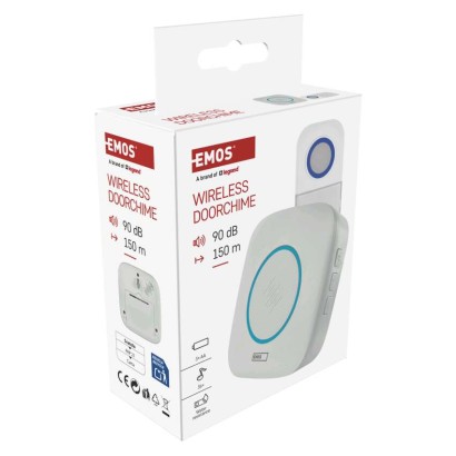 Vezeték nélküli csengő P5736, 3× AA