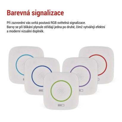 Domovní bezdrátový zvonek P5737 do zásuvky