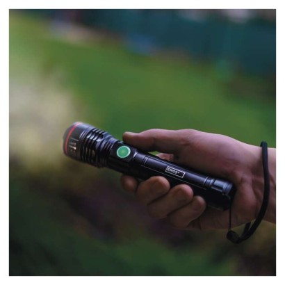 LED nabíjecí kovová svítilna P3116, 600 lm