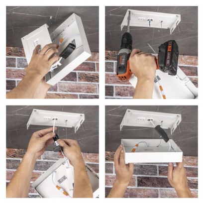 LED-valgusti NEXXO valge,, 7,6 W, Neutraalne valge