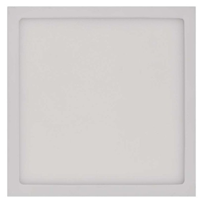 LED prisadené svietidlo, štvorec, biele, 12,5W,Neutrálna biela