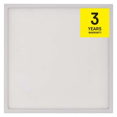 LED prisadené svietidlo, štvorec, biele, 28,5W,Neutrálna biela