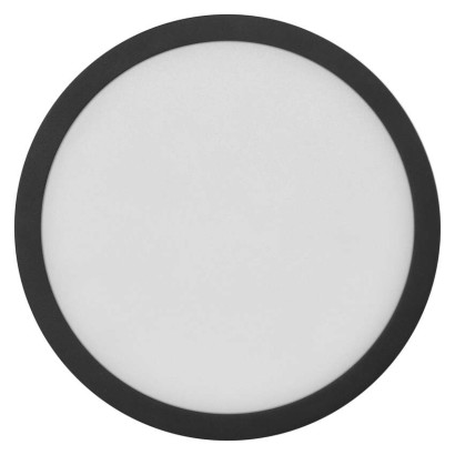 LED panel NEXXO,nadometni,  okrogli, črn, 12,5W, nastavljiva CCT