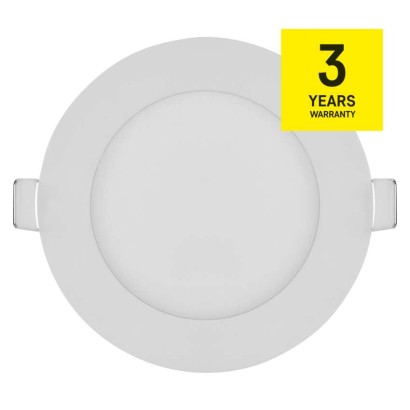 LED süllyesztett lámpatest NEXXO, kerek, fehér, 7W, meleg fehér